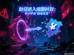 助贷进入缩圈时刻：中小平台“绝地无生”